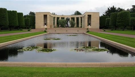 Normandy American Cemetery and Memorial in Colleville-sur-Mer, France