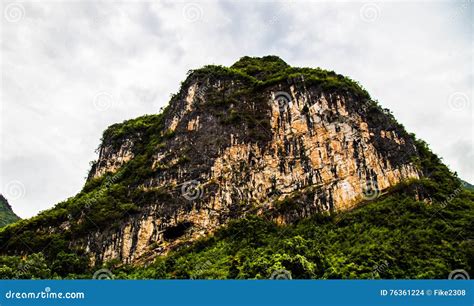 Karst Mountains in Guilin, China Stock Photo - Image of outdoors ...