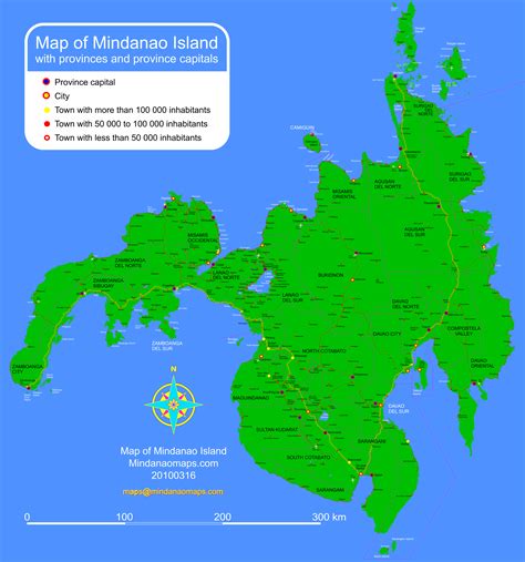 Mindanao Map | Color 2018