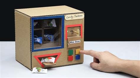 4 Different Candy Vending Machine DIY at Home - YouTube