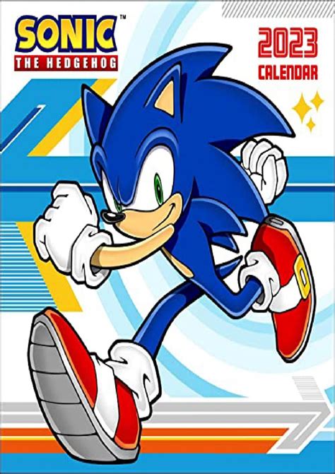 Download Sonic the Hedgehog 2023 Wall Calendar