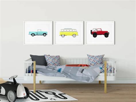 Affordable Car Prints Wall Art - Bumps and Bottles