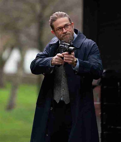 Charlie Hunnam The Gentlemen Coat - Movie Leather Jackets