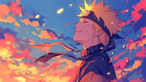 Smiling Naruto Anime Desktop Wallpaper - Free Naruto Wallpaper 4k