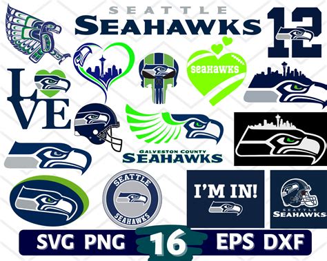 Digital Download, Seattle Seahawks logo, Seattle Seahawks sv | Inspire Uplift