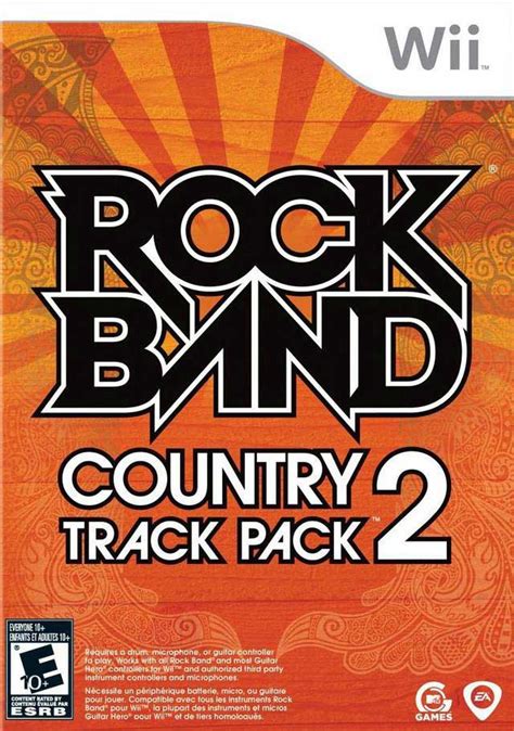 Rock Band Track Pack: Country 2 Nintendo WII Game