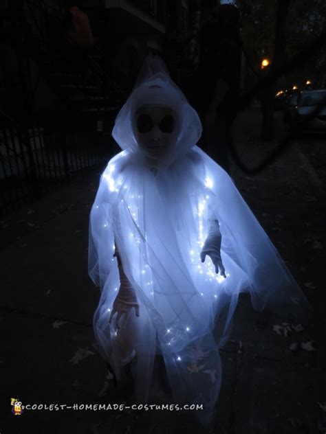 Glowing Ghost Costume for a Child