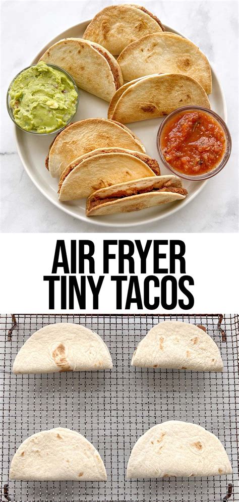 How to Make Air Fryer Tacos (Easy Tiny Tacos Recipe) | Air fyer recipes, Air fryer dinner ...