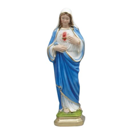 Statue Plaster Sacred Heart Mary 60CM | Online Christian Supplies Shop