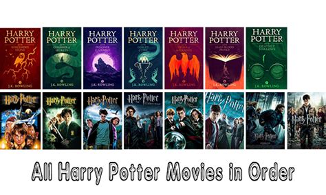 All Harry Potter Movies in Order: Which Streaming Platform can I get from the Harry Potter Movie ...