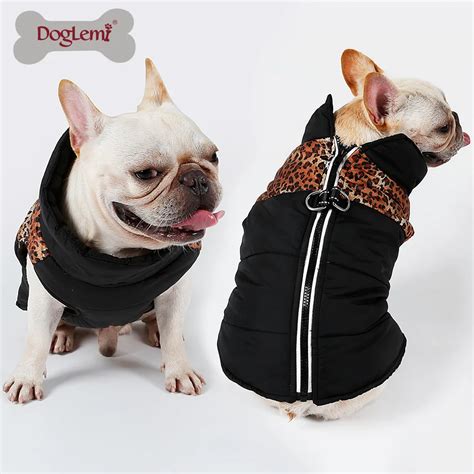 Reflective Zipper Dog Jacket Winter Pet Clothes Water Resistant Warm Coat for Small & Large Dogs ...