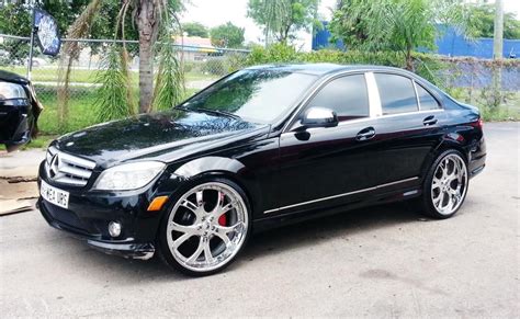 Ace-1: ON SALE: Black Mercedes-Benz C-Class on 22" ASANTIS - CALL/TEXT: 561-414-3781