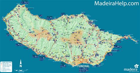 Madeira Island Map - Madeira Island • mappery