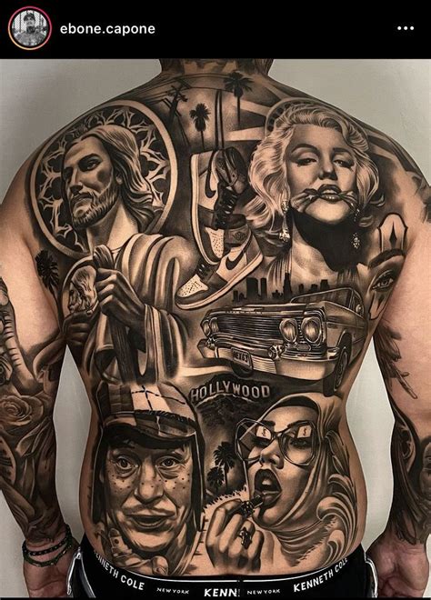 Pin by slengtattoo on Big | Back piece tattoo, Chicano style tattoo ...