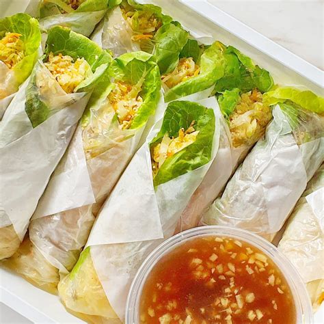 Fresh Chinese Lumpia w/ Rice Wrapper - FoodTray2Go