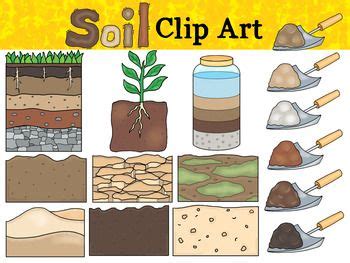 Soil Clip Art | Clip art, Geology teaching, 4th grade science