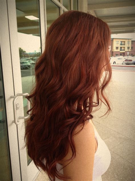 Red hair | Hair color auburn, Dark auburn hair, Hair color auburn brown