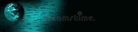 The Concept of Coding, Circuit Industrial Business Background. Banner ...