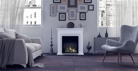 Bioethanol fireplace with remote control LINCOLN By Planika