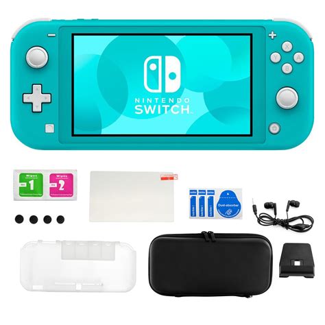 Nintendo Switch Lite in Turquoise with Accessory Kit - Walmart.com