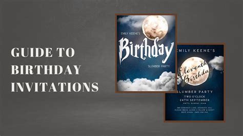 Unveiling the Magic of Animated Birthday Invitations | TheAmberPost