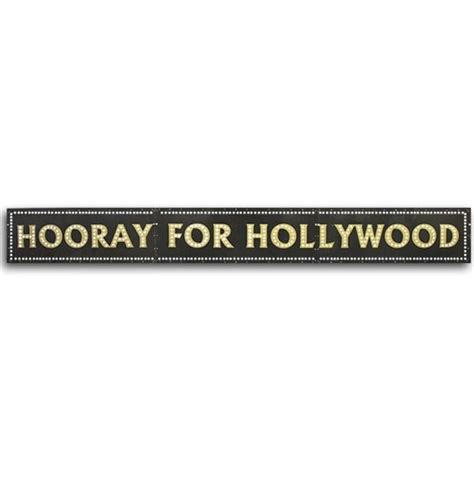 Hooray for Hollywood Sign Rental | PRI Productions, Inc.