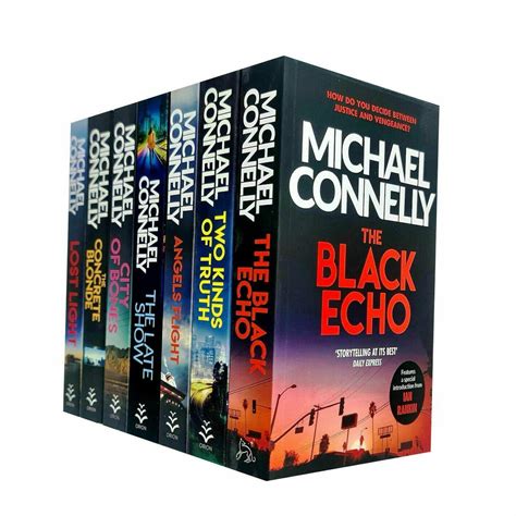 Michael Connelly Harry Bosch Series 7 Books Collection Set | The Book Bundle