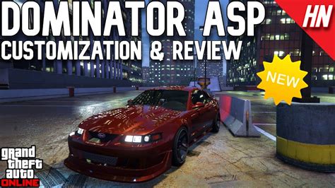 Vapid Dominator ASP Customization & Review | GTA Online - YouTube