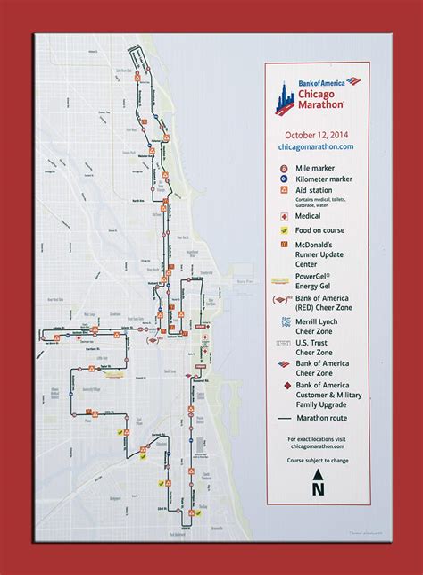 anchura Viaje Caso Wardian chicago marathon route map exposición ...