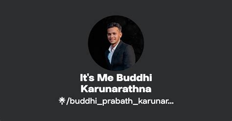 It's Me Buddhi Karunarathna | Instagram, Facebook, TikTok | Linktree