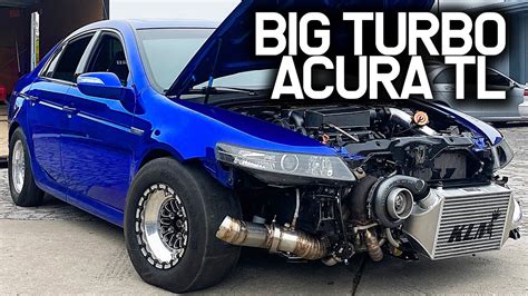 700HP Big Turbo Acura TL Blows The Welds On The Intake! - YouTube