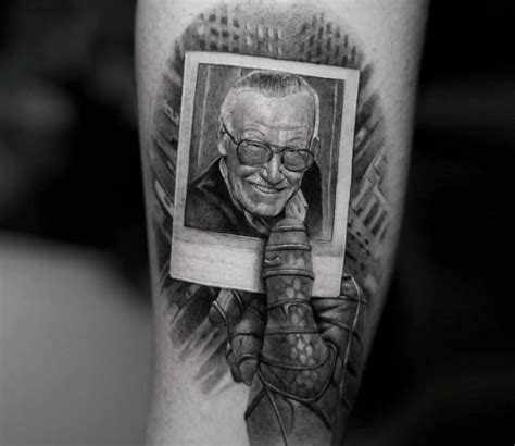 Stan Lee tattoo by Ben Tats | Photo 31996