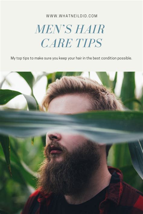 Men’s Hair Care Tips | Mens hair care, Hair care, Hair care tips