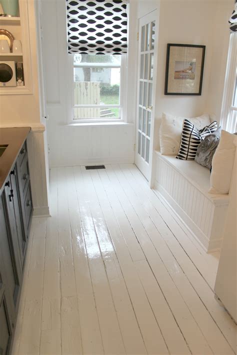 modern jane: White Painted Floor ~ Part 2 & A Finished Kitchen!