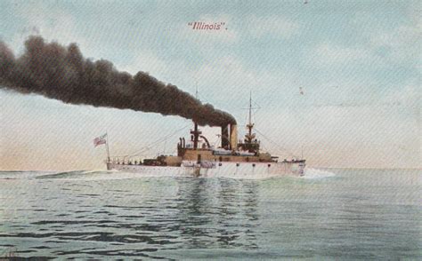 USS Illinois (BB-7) - GREAT WHITE FLEETGREAT WHITE FLEET