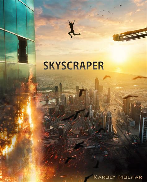 SKYSCRAPER 2018 Original 27x40 D/S Advance Movie Poster DWAYNE JOHNSON | ubicaciondepersonas ...