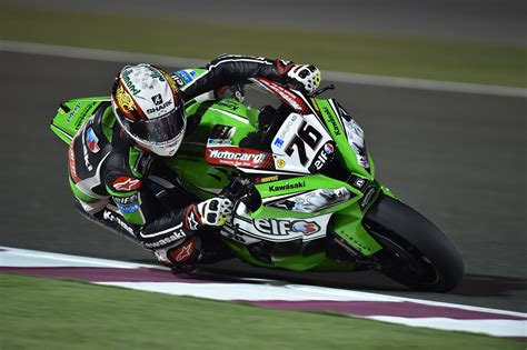 Green and Black #76 Kawasaki Motogp Rider · Free Stock Photo