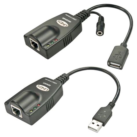 100m Cat 5 USB 2.0 Extender Lite - from LINDY UK