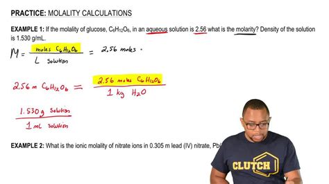 Molality Examples