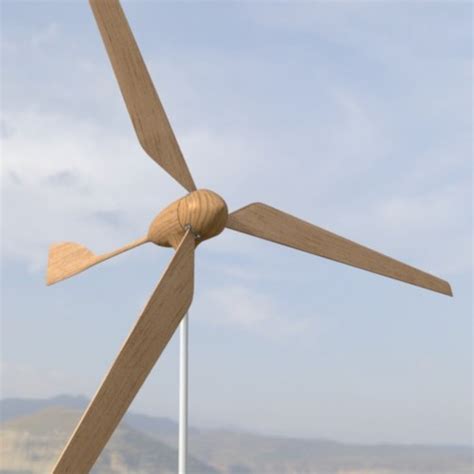 Create a Wooden wind turbine | 3D contest