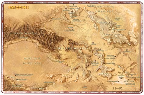 Tatooine Map – STAR WARS Roleplaying