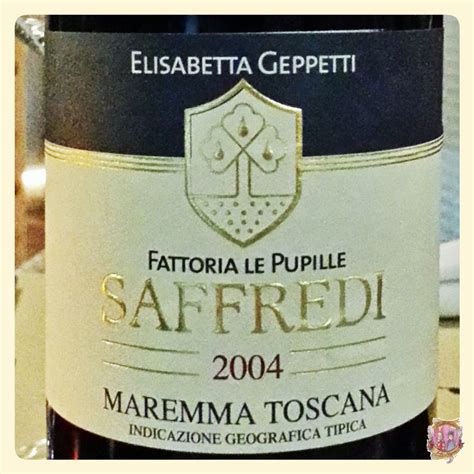 Deadly Bunny & Chubby Penguin: Fattoria Le Pupille Saffredi Maremma 2004