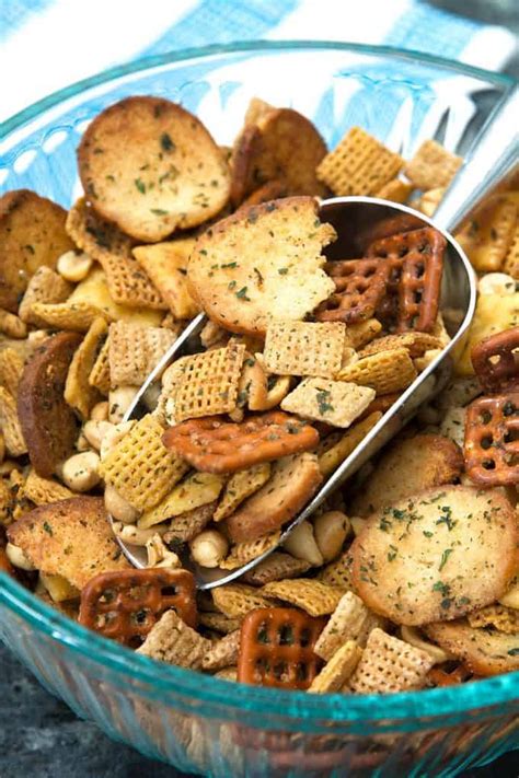 Ranch Snack Mix » The Thirsty Feast by honey and birch