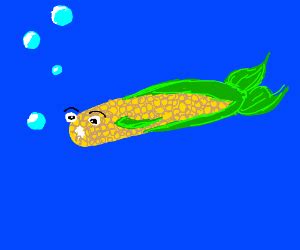 Corn cob fish - Drawception