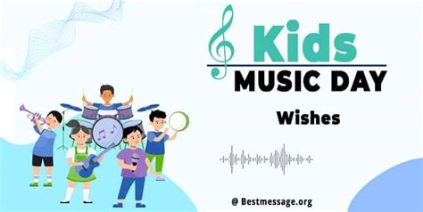 Kids Music Day Wishes, Music Quotes, Messages