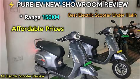 Best Electric scooter 2023 | Pure Ev | New Showroom REVIEW #HappyWithPURE - YouTube