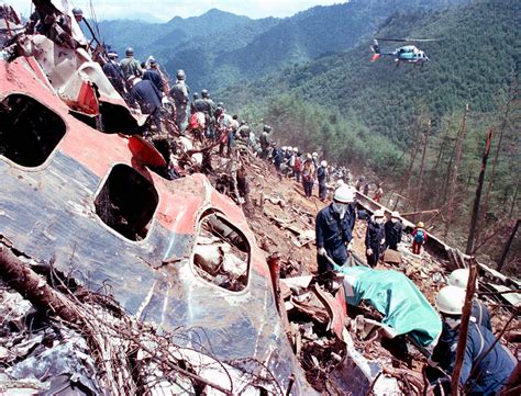 Crash of a Boeing 747SR-46 on Mt Osutaka: 520 killed | Bureau of Aircraft Accidents Archives