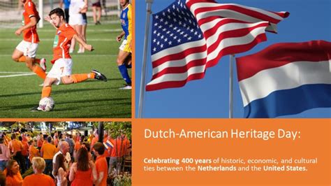 Save the date: Dutch American Heritage Day 2019