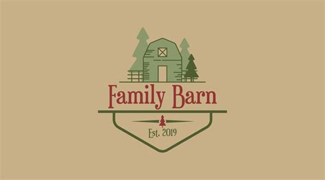 Barn Logo Design Concept Vector 6123399 Vector Art at Vecteezy