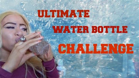 WATER BOTTLE CHALLENGE - YouTube